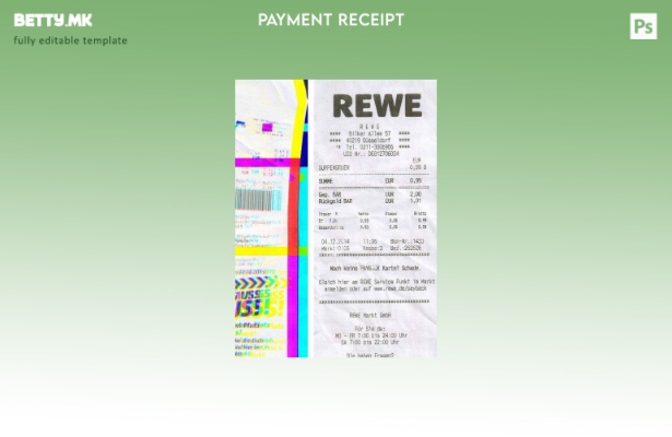 Модерен стил шаблон за проверка на групата Rewe